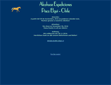 Tablet Screenshot of caballo-elqui.cl